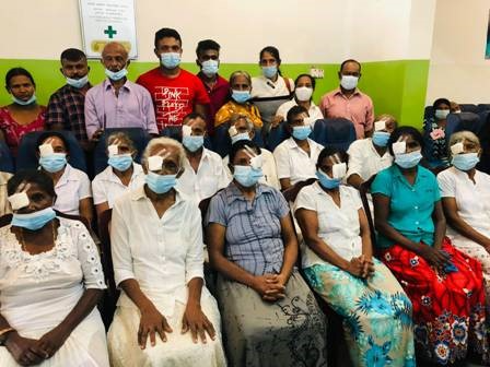 Elders in Remote Villages Around Medirigiriya Reap Benefit from HelpAge Eye Hospital